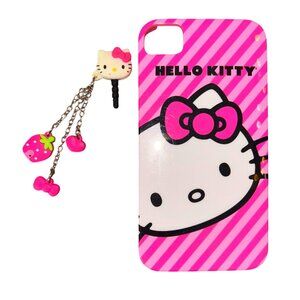 Hello Kitty iPhone Case with Charms Attachment